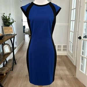 Like New Marc New York by Andrew Marc Colorblock Sheath Dress Size 8
